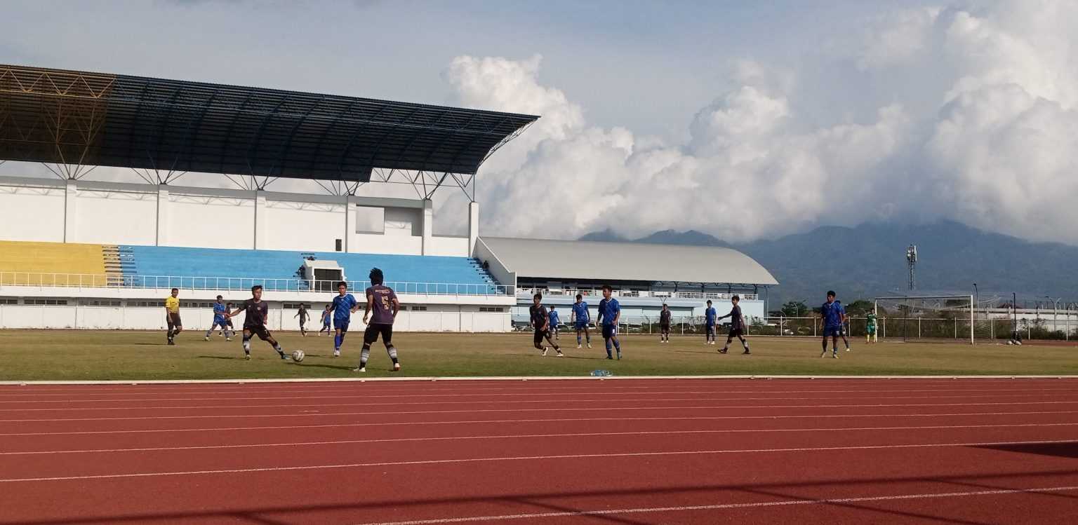 dr. Helmi Akan Lanjutkan Pembangunan Tribun Stadion Dalem Bintang